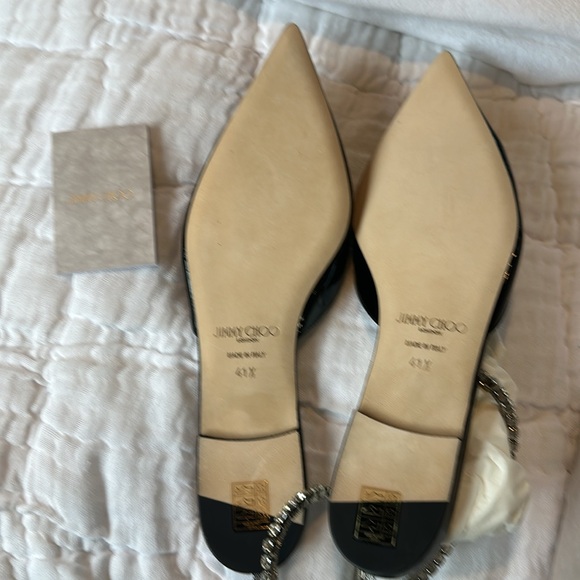 NWOT Jimmy Choo Saeda Flat - Picture 4 of 4